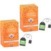 English Tea Shop | Infuso BIO Rooibos Verde, Melagrana e Mirtillo - 2 x 20 Filtri in Eco Box (70 Gr) | Rooibos Senza Caffeina Infuso con Frutta Esotica
