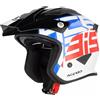Acerbis CASCO JET ARIA GRAPHIC BIANCO/BLU/ROSSO L