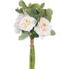 BigBuy Home Bouquet Bianco Verde Rose 20 x 23 x 41 cm