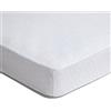 Caleffi - Coprimaterasso Letto Singolo - Proteggi Materasso Misura 90x200cm + Angoli Elasticizzati 30cm- Copri Materasso in Cotone Anallergico Traspirante - Protezione e Comfort per Letto Singolo