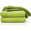 Amago Coperta, Effetto Cashmere, 220 x 240 cm - Verde Limone