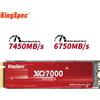 Does not apply Kingspec SSD Pcie4.0 1TB 2TB 4TB M2 Nvme Drive M.2 2280 512Gb 7400Mbps Nmve Hard