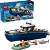Lego Gadget - Lego: 60456 - City Police - Inseguimento Del Motoscafo Della Polizia Le