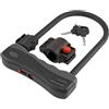 WAG LUCCHETTO U-LOCK Ø 12 - LARGE, NERO