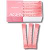 LIPOELASTIC Collagene Marino con Acido Ialuronico by LIPOELASTIC - Integratori per Capelli con Vitamina C, Magnesio, Ferro, Zinco - Polvere al Gusto Lampone - 30 Bustine-Donne e Uomini.