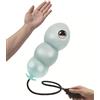 ZJPOJPH Perline anali gonfiabili in silicone, pompa anale vaginale, plug anale, dilatatore vaginale, plug anale gonfiabile regolabile, giocattoli sessuali for donne e coppie(Schwarz)