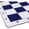 Chess and games shop Muba Scacchiere arrotolabili in vinile standard, scacchiere professionali per club e tornei (5,7 cm, quadrate, gomma blu)