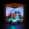 MENZAVA Set di luci a LED per Minecraft The Crafting Table 21265 Building Blocks Model - Modelli non inclusi