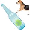 Generisch Giocattolo da masticare per cani, giocattolo per cani, tritatutto per bottiglie d'acqua | giocattolo creativo per cuccioli, bottiglia divertente con palla giocattolo, accessorio per animali domestici