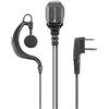Midland - Microfono con Mono Auricolare MA21-L PRO per Sicurezza Softair Outdoor - Cavo Spiralato, Interruttore VOX/PTT, Connettore a L 2 Pin, Compatibile con Walkie Talkie Serie G7, G9, XT, XT PRO