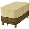 Classic Accessories Veranda 55-644-361501-00 Copertura per OTTOMANA/TAVOLINO - Rettangolare, XS