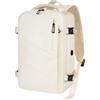 Gluckstar Zaino Ryanair 40x20x25 Bagaglio a Mano 20L Zaino da Viaggio Aereo per Donna Uomo Cabina Valigia per EasyJet Wizzair Lavoro Scuola Weekend (Beige)