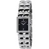 Breil Orologio DONNA TANGLE quadrante MONO-COLORE NERO movimento SOLO TEMPO - 2 LANCETTE QUARZO e BRACCIALE ACCIAIO ARGENTO TW1624