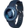 EUTOUR Orologio Magnetico da Uomo Cuscinetto a Sfera 5ATM Impermeabile Moda Semplice Nessun Vetro Quarzo Orologi da Polso da Uomo 40mm Cinturino in Silicone Blu