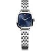 WENGER Quadrante blu classico vintage (27 mm) da donna/bracciale in acciaio inossidabile 01.1911.103