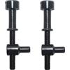SIPARTS Kit di regolazione a vite per tendicatena, 2 pezzi, adatto per motoseghe Stihl 028 038 MS280 MS380, sostituisce Stihl OEM 1118-664-1600