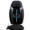 HoMedics Massaggiatore Shiatsu 2 in 1 e cuscino senza fili - Due componenti di massaggio mirati alla copertura completa del corpo con funzione di massaggio isolato nero