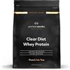 THE PROTEIN WORKS Protein Works - Clear Diet Proteine del siero di latte isolate in polvere, bevanda ad alto contenuto proteico rinfrescante, 20 frullati, tè freddo alla pesca, 500g