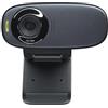 Glowster Webcam HD 1280x768 con audio, connessione USB 2.0, ideale per videoconferenze e streaming di qualità.