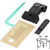 aikeec Foglio sensore attuatore e gomma pedale per Hi Hat Roland FD8 TD1