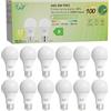 GY Lampadina LED E27, 8W(equivalenti a 100W), Lampadine LED 1521 Lumen, Lampadine LED E27 Luce Fredda 6500K, Fascio 360 Gradi LED, Lampade LED Risparmio Energetico A60, Non Dimmerabili, 12 Pezzi