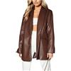 Generic Cappotto Corto Panna Cappotto Nero Elegante Donna Giacche Particolari Eleganti Donna Giacca Impermeabile Elegante Cappotto Nero Doppiopetto Donna Giacca Viola Elegante Cardigan Cappotto Lana Donna