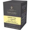 Taylors® | Tè Verde al Limone | Aroma Naturale - 20 Bustine (40Gr) | Astuccio Aromatizzato