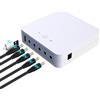 RGTTOTG Mini alimentatore ininterrotto UPS 8000mAh 28Wh batteria di backup agli ioni di litio con uscita DC 24V 15V 12V/9V/5V per router wireless, modem, luce LED, telecamera CCTV, smartphone più