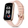 TIFOZEN Smartwatch Donna, 1,47'' Orologio Smartwatch Piccolo con 24 Modalità Sportive/Cardio/SpO2/Sonno/Impermeabile 3ATM/Contapassi/Notifiche/Fitness Tracker per Android iOS, Rosa/Oro Rosa