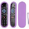 CTRLBETTER Custodia Telecomando in Silicone Compatibile Con Sky Q TV Box Telecomando Copertura Protettiva Antiurto Con un Cordino(Viola)