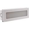Dopastore Lampada da Parete Segnapasso da Incasso LED 6W Design Rettangolare con Interno Piatto Tecnologia CCT Integrata per Esterni IP65 (Bianco)