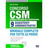 Maggioli Editore Concorso CSM (Consiglio superiore della magistratura) 9 Assistenti amministrativi