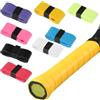 YueJieSelected 8 pezzi nastro per presa badminton, 110 cm, autoadesivo, per racchetta da badminton, racchetta da tennis, racchetta da squash, ping pong, racchetta da hockey, cinghie per impugnatura multicolore