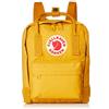 Fjällräven Kånken Mini, Zaino, Unisex, Giallo (Warm Yellow), 20x13x29 Cm, 7L