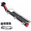 ThreeH Portapacchi per bicicletta a sgancio rapido Leggero portacarichi posteriore Universale 20lb/9kg di carico con riflettore e cinghia elastica per il carico