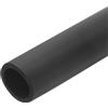 QUARKZMAN 1 x 1 m di schiuma isolante per tubi, diametro 35 mm, spessore isolante, 6 mm, rivestimento per attrezzature da fitness, tubi, manipolazioni (nero)