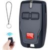 Atshld Telecomando 433MHz a 2 Canali per Porta Garage BFT Mitto 2, Kleio, Ghibli, TRC 2, Compatibile con Radiocomando Rolling Code per Cancelli BFT, Telecomando Apriporta BFT Mitto 2B RCB