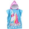 SBJJGQIS Accappatoio Poncho In Microfibra,Ad Asciugatura Rapida, Con Cappuccio Telo Da Bagno,Asciugamano Per Nuoto Per Ragazzi e Ragazze Per Spiaggia Bagno Doccia Nuotare Piscina9(Unicorn)