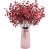 Generic Superflower - 3 pezzi da 50 cm di fiori artificiali di ciliegio, piante artificiali decorative, fiori artificiali, decorazione per casa, matrimoni, feste, uffici, balconi e giardini (Bordolesi)