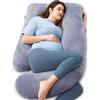 momcozy Cuscino Gravidanza U Velluto Ergonomico Laterale 145cm