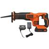 Black & Decker Sega a Gattuccio a Batteria Bdcr18-Qw 18V 1,5 Ah - BDCR18-QW