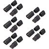 RUNCCI-YUN 5 Paia MT60 3Pin 3.5MM RC Maschio Femmina Batteria Lipo Connettor RC ESC a Spina Motore per Batteria RC(Nero)
