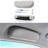 GAFAT Compatibile con Renault Arkana 2020-2025 2026 Custodia per Occhiali da Sole, Accessori Arkana RS Line E-Tech Hybrid Organizer Scatola Portaoggetti (Grigio)