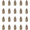 Young Wolf 20X Viti per Capezzoli del Cavo del Freno della Motocicletta Sostituzione Senza Saldatura Capezzoli del Cavo dell'Acceleratore per Auto Motocicletta Bicicletta Accessori Metallici