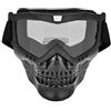 EVTSCAN Occhiali Powersports, Occhiali da moto per casco da motociclista da esterno unisex Maschera per il viso Occhiali da corsa per moto(Grigio)