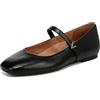 Vionic Alameda Mary Jane - Scarpe Basse da Donna, Pelle Nera, 40 EU