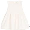 Petit Bateau A0dcr Abito Senza Maniche, Bianco, 3 Anni Bimba
