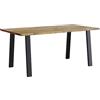 vidaXL Tavolo da Pranzo 150x90x75 cm in Legno Massello di Acacia