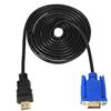 Hztuang HDTV Oro Maschio A Vga Hd-15 Maschio 15 Pin Adattatore Cavo 6Ft 1.8M 1080P