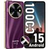 OUKITEL C59 Smartphone Android 15, 10000mAh Telefono Cellulare 2025, 16GB +128GB/1TB Telefoni, 6.88 HD+ 90Hz Smartphone, 13MP+5MP Cellulari, Torcia 120 Lumen/4G Dual SIM/Fingerprint/Face ID/OTG/GPS